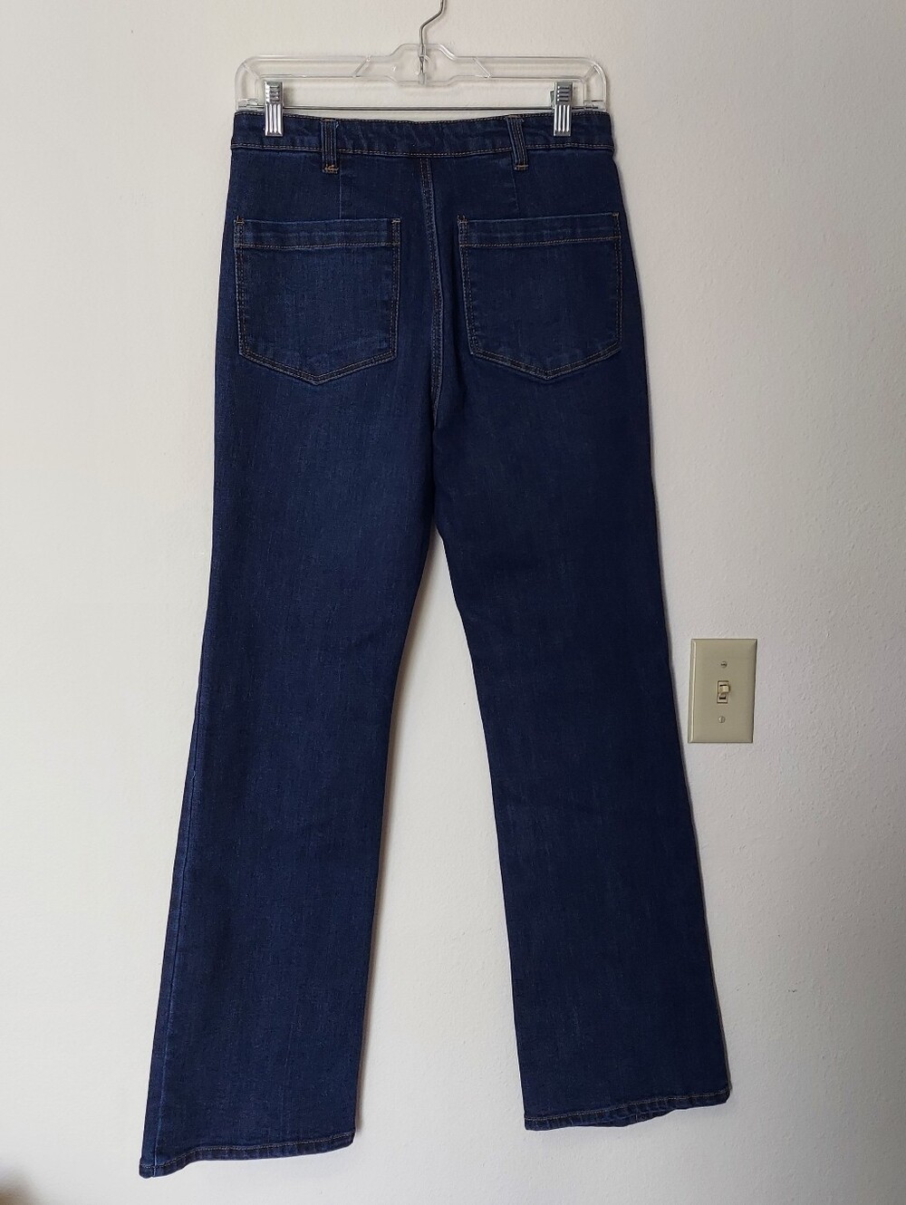 OAT New York Women’s Pin-Tuck Seam Straight-Leg Jeans Size 6/28 - Picture 4 of 9